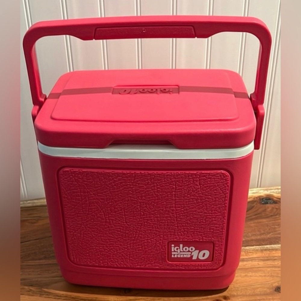 Rare✨Vintage-Igloo Legend 10 Pink Cooler Like New - Picture 2 of 16